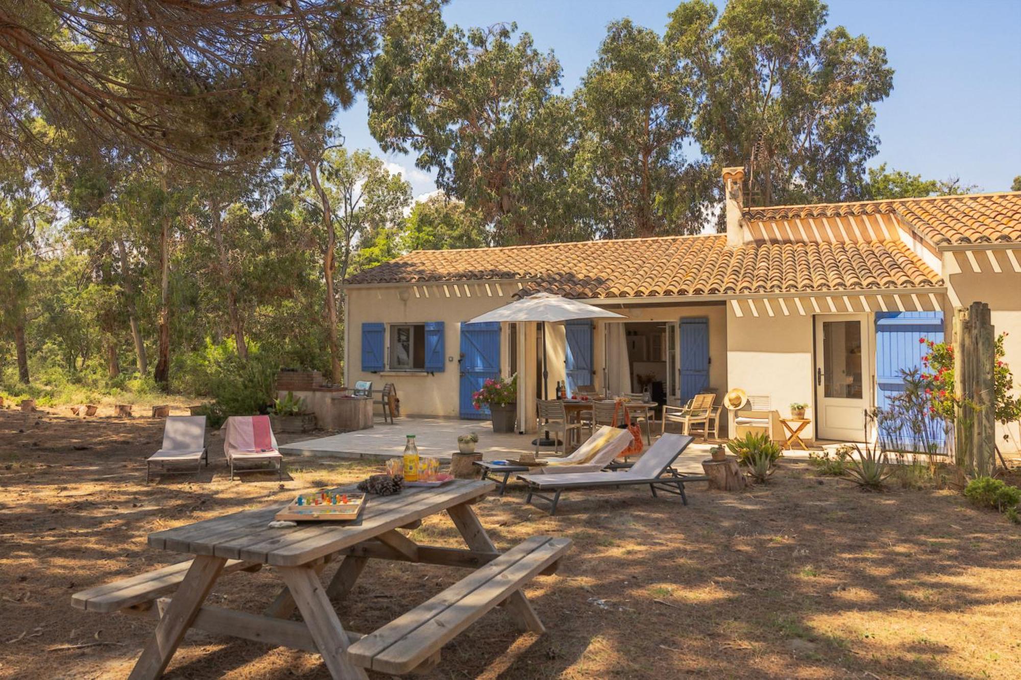 Maisons Bord De Mer- Marine De Sorbo - Gites 3 Epis Pinarellu Esterno foto