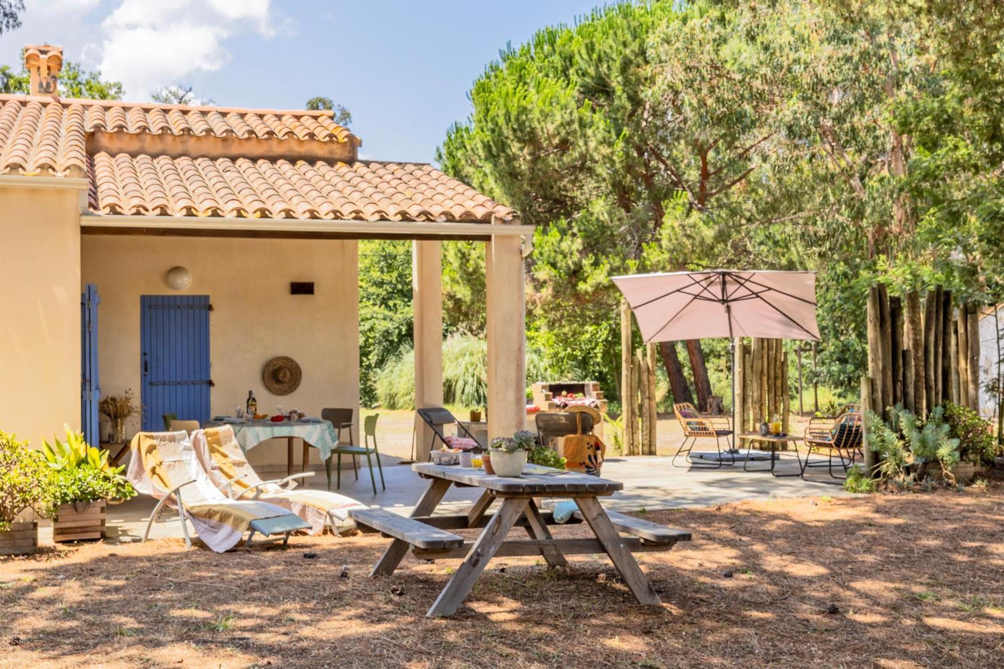 Maisons Bord De Mer- Marine De Sorbo - Gites 3 Epis Pinarellu Esterno foto